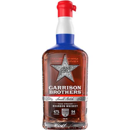 GARRISON BROTHERS  RED WHITE + BLUE SMALL BATCH TEXAS BOURBON WHISKEY 750ML