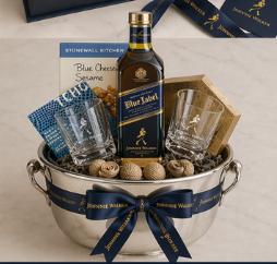 JOHNNIE WALKER BLUE LABEL CELEBRATION ICE BUCKET