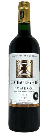 CHATEAU L`EVECHE POMEROL 2021 750ML