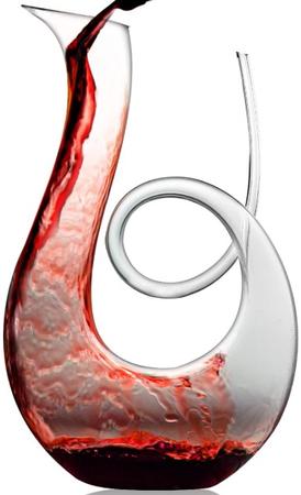 CRYSTAL SWAN STYLE DECANTER 1.2L
