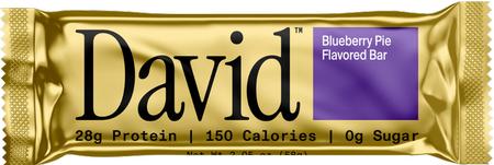 DAVID BLUEBERRY PIE PROTEIN BAR 62G