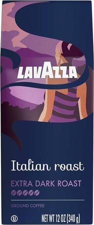 LAVAZZA EXTRA DARK ITALIAN ROAST GROUND COFFEE 12OZ