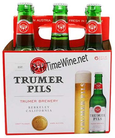 TRUMER PILSNER 6PK/12OZ BOTTLES