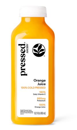 PRESSED JUICERY COLD PRESSED ORANGE JUICE 15.2OZ