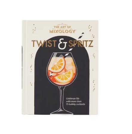 BOOK- THE ART OF MIXOLOGY TWIST & SPRITZ SUMMER COCKTAIL RECIPES