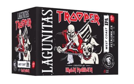 LAGUNITAS IRON MAIDEN TROOPER WEST COAST IPA 6PK/12OZ CANS