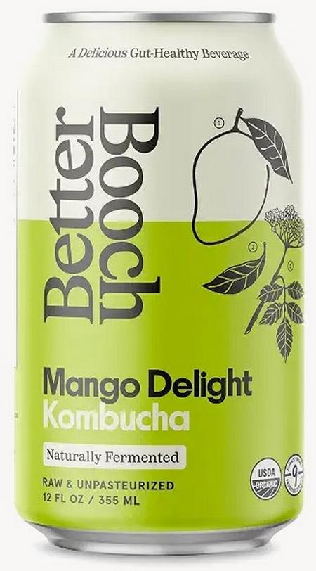 BETTER BOOCH MANGO DELIGHT KOMBUCHA 12OZ