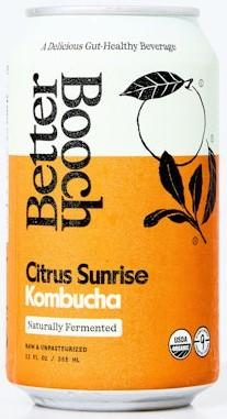 BETTER BOOCH CITRUS SUNRISE KOMBUCHA 12OZ