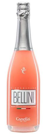 CANELLA BELLINI WHITE PEACH AND GRAPE WINE COCKTAIL 750ML