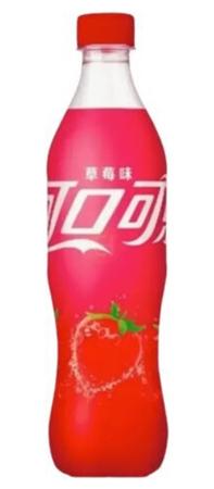COCA COLA STRAWBERRY SODA LIMITED EDITION 500ML