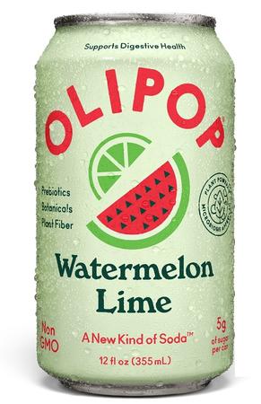 OLIPOP PREBIOTIC WATERMELON LIME 12OZ