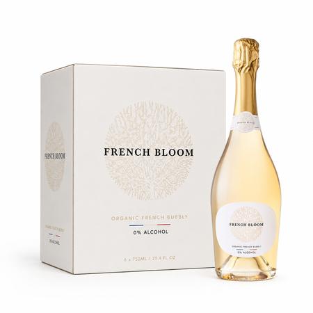 FRENCH BLOOM LE BLANC ZERO-ALCOHOL SPARKLING WINE 750ML CASE (6PK)