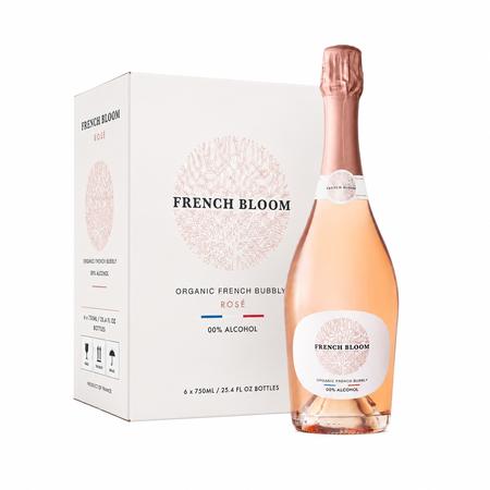 FRENCH BLOOM LE ROSE ZERO-ALCOHOL SPARKLING WINE 750ML CASE (6PK)