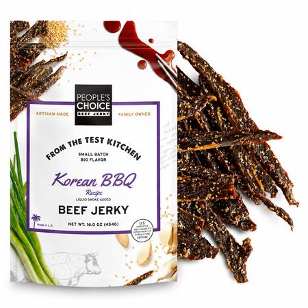 PEOPLE`S CHOICE TEST KITCHEN KOREAN BBQ BEEF JERKY 57G