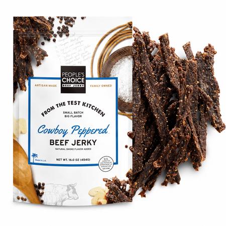 PEOPLE`S CHOICE TEST KITCHEN COWBOY PREPPED BEEF JERKY 57G