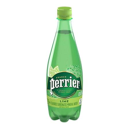 PERRIER SPARKLING LIME MINERAL WATER