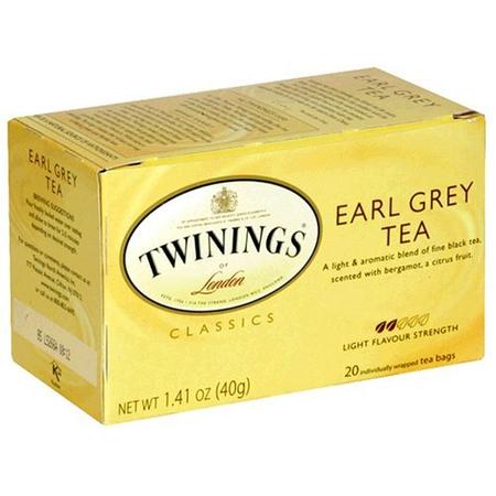 TWININGS EARL GREY TEA 20CT