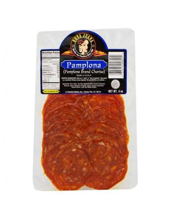DONA JUANA PAMPLONA CHORIZO SLICED 4OZ