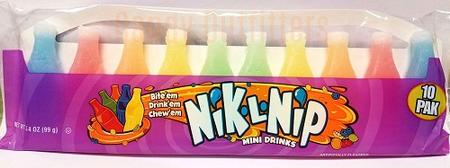NIK0- L- NIPS MINI DRINKS BOTTLES 10 PAK