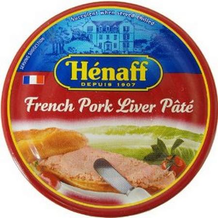 HENAFF FRENCH PORK LIVER PATE 4.5 OZ