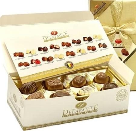 DELAFAILLE ASSORTED BELGIAN CHOCOLATES GIFT BOX 200G