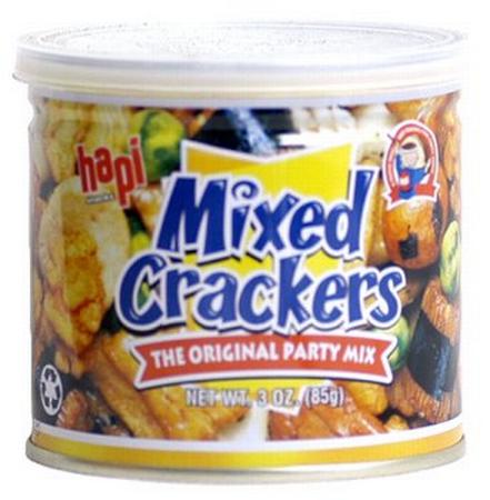 HAPI SNACKS MIXED CRACKERS PARTY MIX