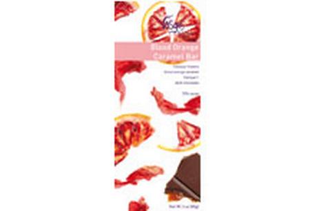 VOSGES BLOOD ORANGE CARAMEL BAR         