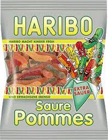 HARIBO SAURE POMMES 100G                