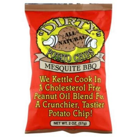 DIRTY CHIPS MESQUITE BBQ CHIPS 2OZ