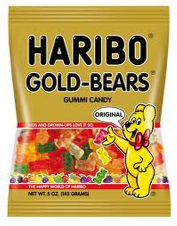 HARIBO GOLD BEARS 5OZ BAG