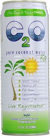 C2O PURE COCONUT WATER WITH PULP 17.5OZ 