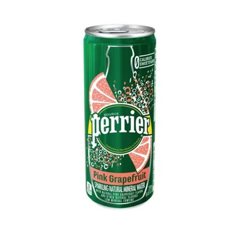 PERRIER PINK GRAPEFRUIT 8.4OZ CAN       