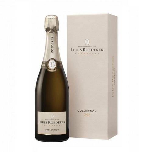 Louis Roederer Cristal Brut with Two Flutes and Gift Box 2008