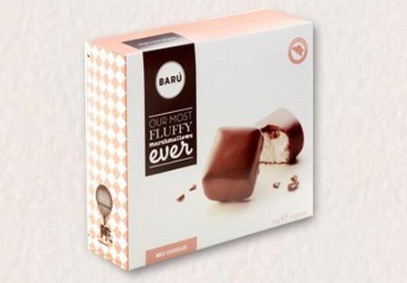 BARU MILK CHOCOLATE MARSHMALLOWS 4PC