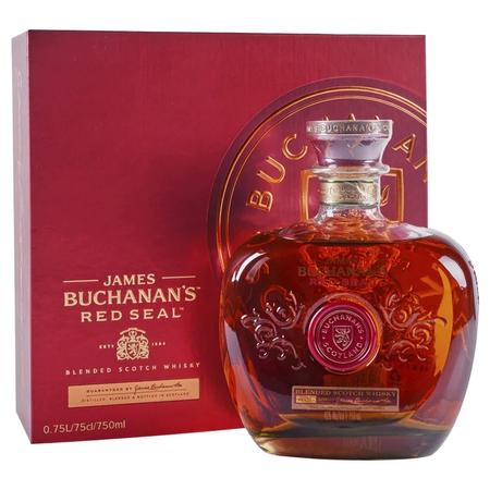 BUCHANAN`S RED SEAL BLENDED SCOTCH 750ML