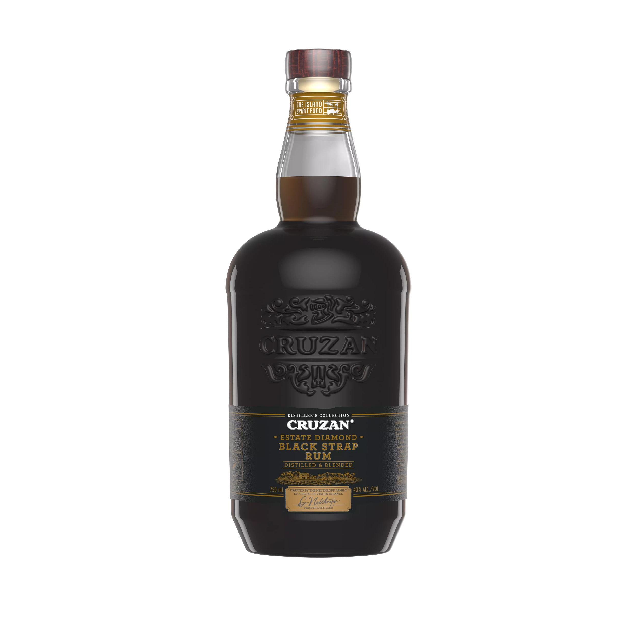  Cruzan Black Strap Rum 750ml