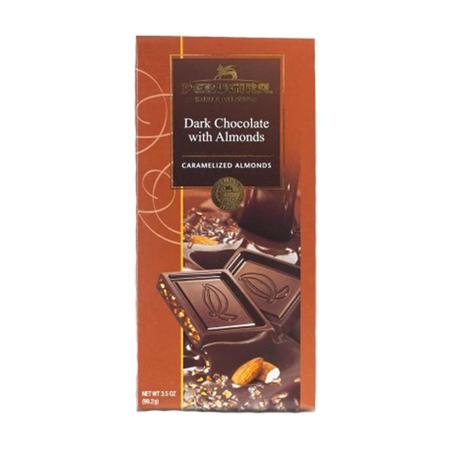 PERUGINA DARK CHOCOLATE WITH ALMONDS BAR