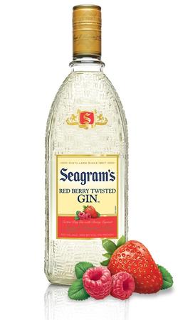 SEAGRAMS RED BERRY TWISTED GIN 750ML   