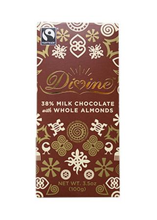 DIVINE MILK CHOCOLATE WITH WHOLE ALMOND 