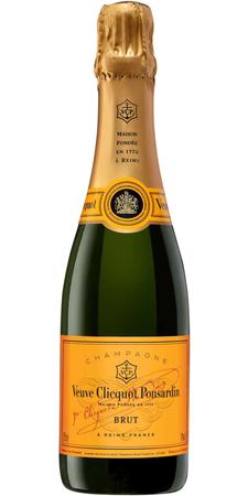 Veuve Clicquot Yellow Label Brut Champagne Radiating Gift Box - Bottle  Hampton