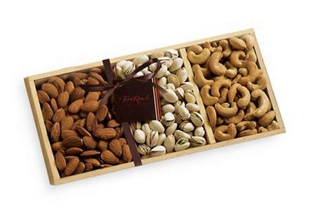 TORN RANCH DELUXE NUT TRIO WOOD TRAY
