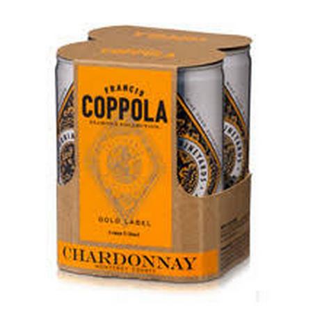 COPPOLA DIAMOND CHARDONNAY 4PK/CANS     