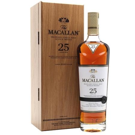 MACALLAN 25 YEAR OLD SHERRY OAK SINGLE MALT 750ML