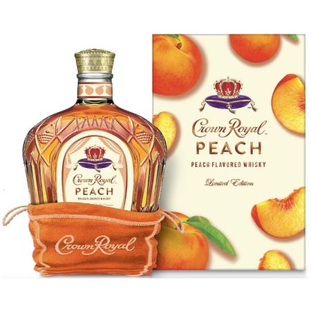 CROWN ROYAL PEACH FLAVORED WHISKEY 750ML