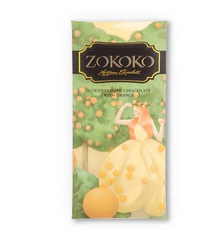 ZOKOKO GODDESS DARK CHOCOLATE ORANGE    