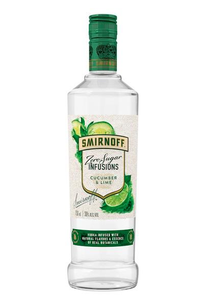  Smirnoff Zero Sugar Cucumber/Lime 750ml