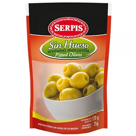 SERPIS SIN HUESO PITTED OLIVES BAG 75G