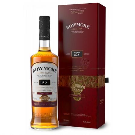 BOWMORE 27 YEAR THE VINTNER`S TRILOGY PORT CASK 750ML