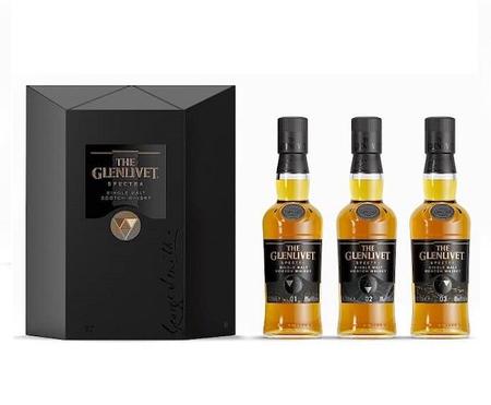 GLENLIVET SPECTRA LTD EDT SCOTCH 200ML 3PK