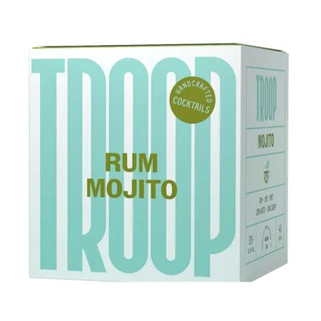 TROOP MOJITO HANDCRAFTED COCKTAIL 4 PACK